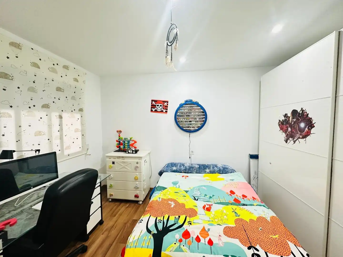 Bedroom of Flat for sale in Molina de Segura  with Air Conditioner, Heating and Private garden
