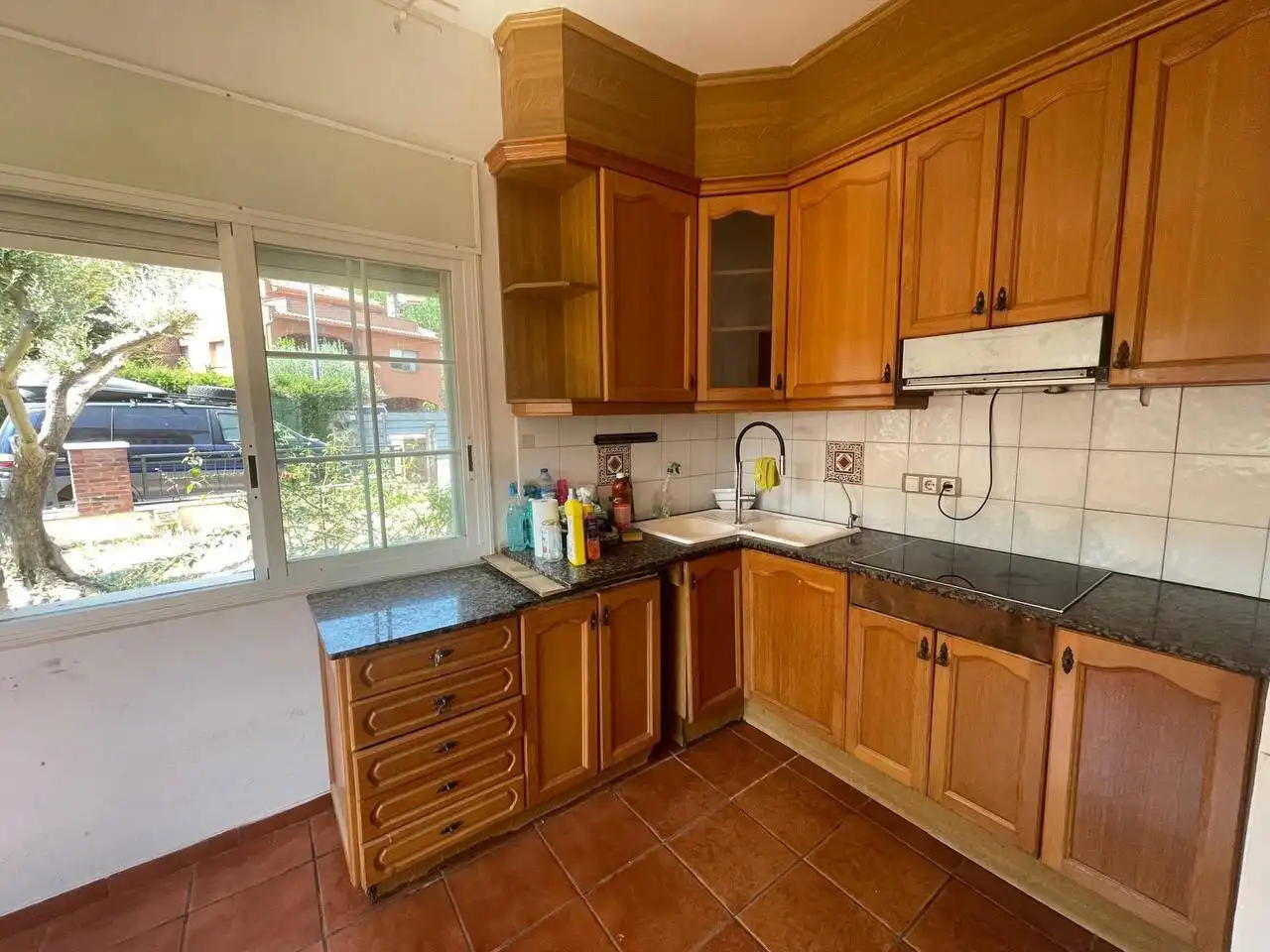 Cocina de Casa o chalet en venta en Vilanova del Vallès con Jardín privado