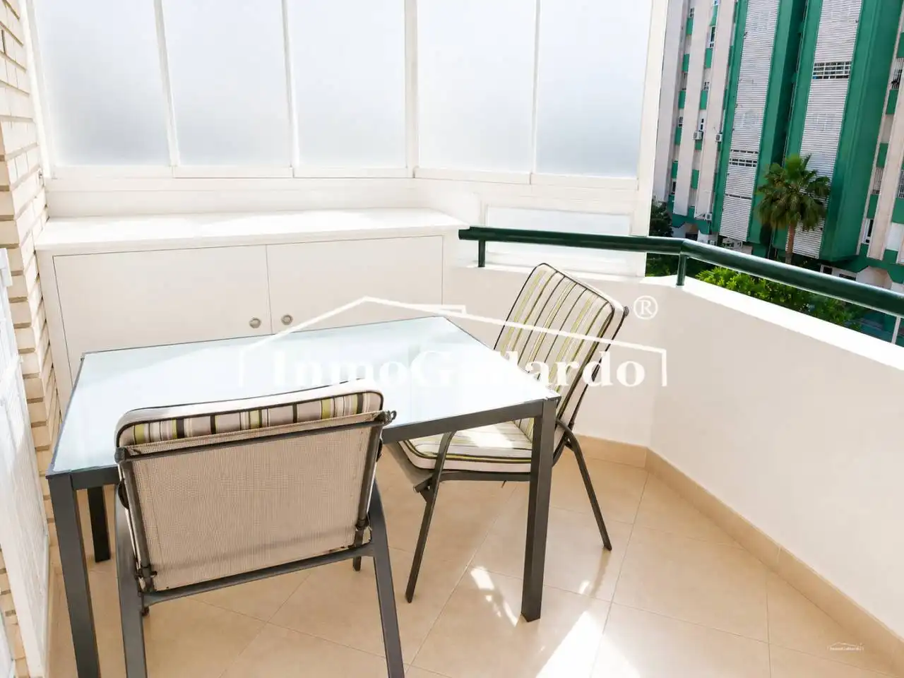 Terraza de Piso de alquiler en Málaga con Aire acondicionado, Terraza y Amueblado