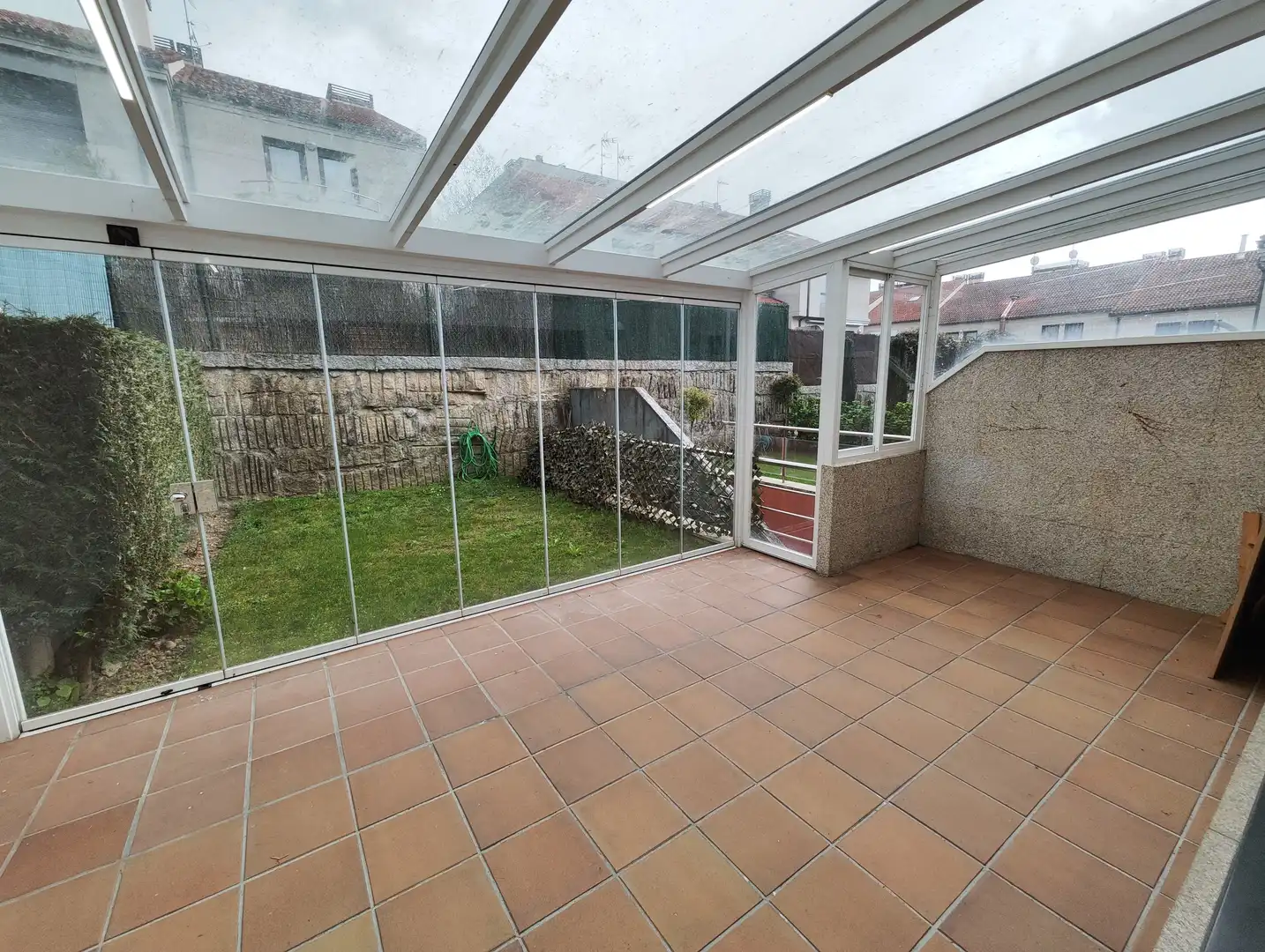 Terraza de Casa adosada en venta en Vigo  con Jardín privado, Parquet y Terraza