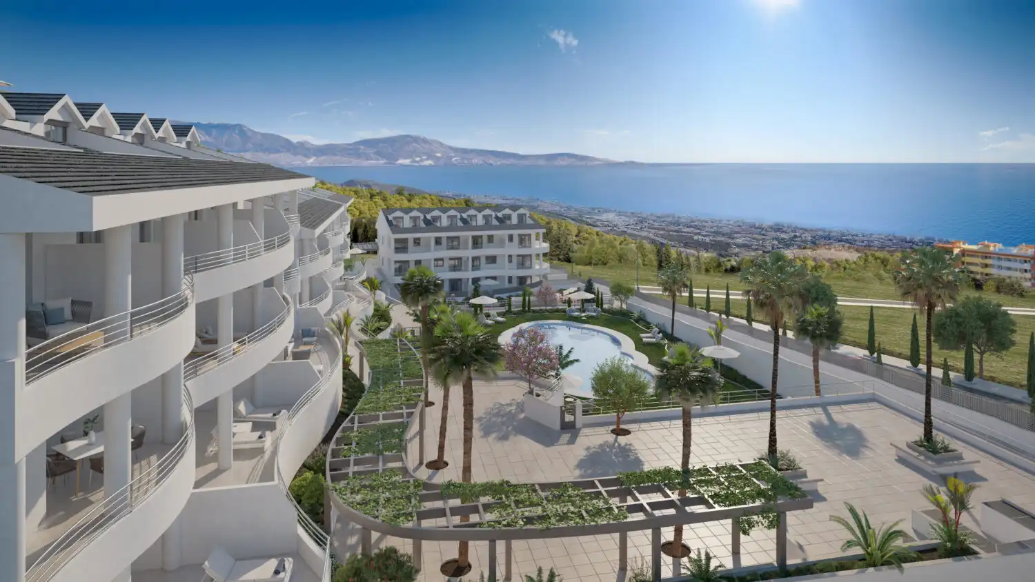 Mini appartamento con piscina in vendita a Benalmádena pueblo, imagen 2