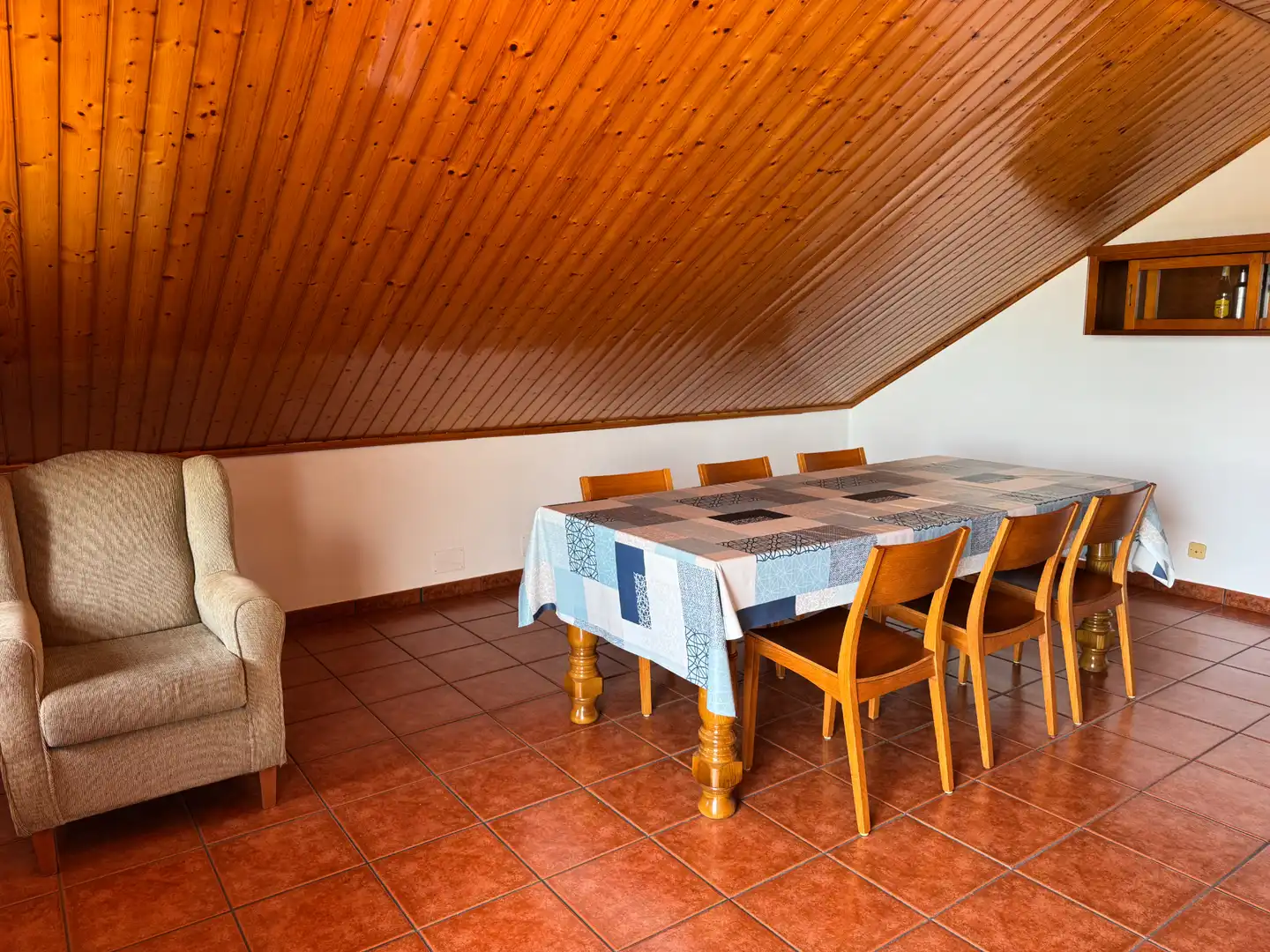 Menjador de Casa o xalet en venda en Muros amb Calefacció, Jardí privat i Terrassa