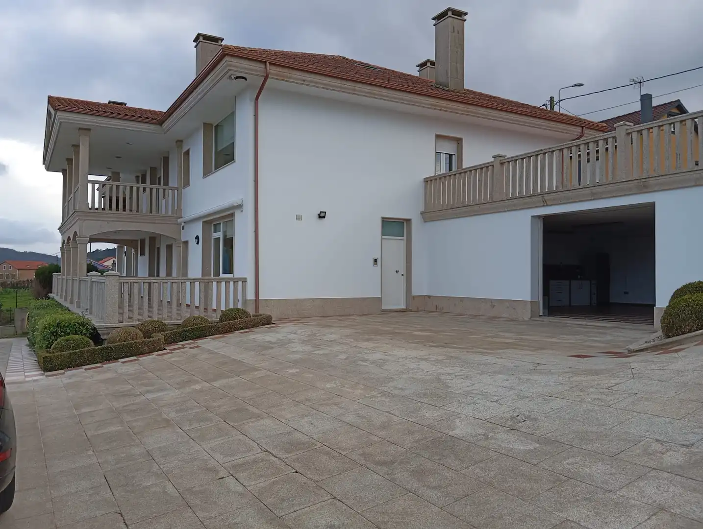Exterior view of Houses for sale in Carballo  with Heating, Furnished and Oven