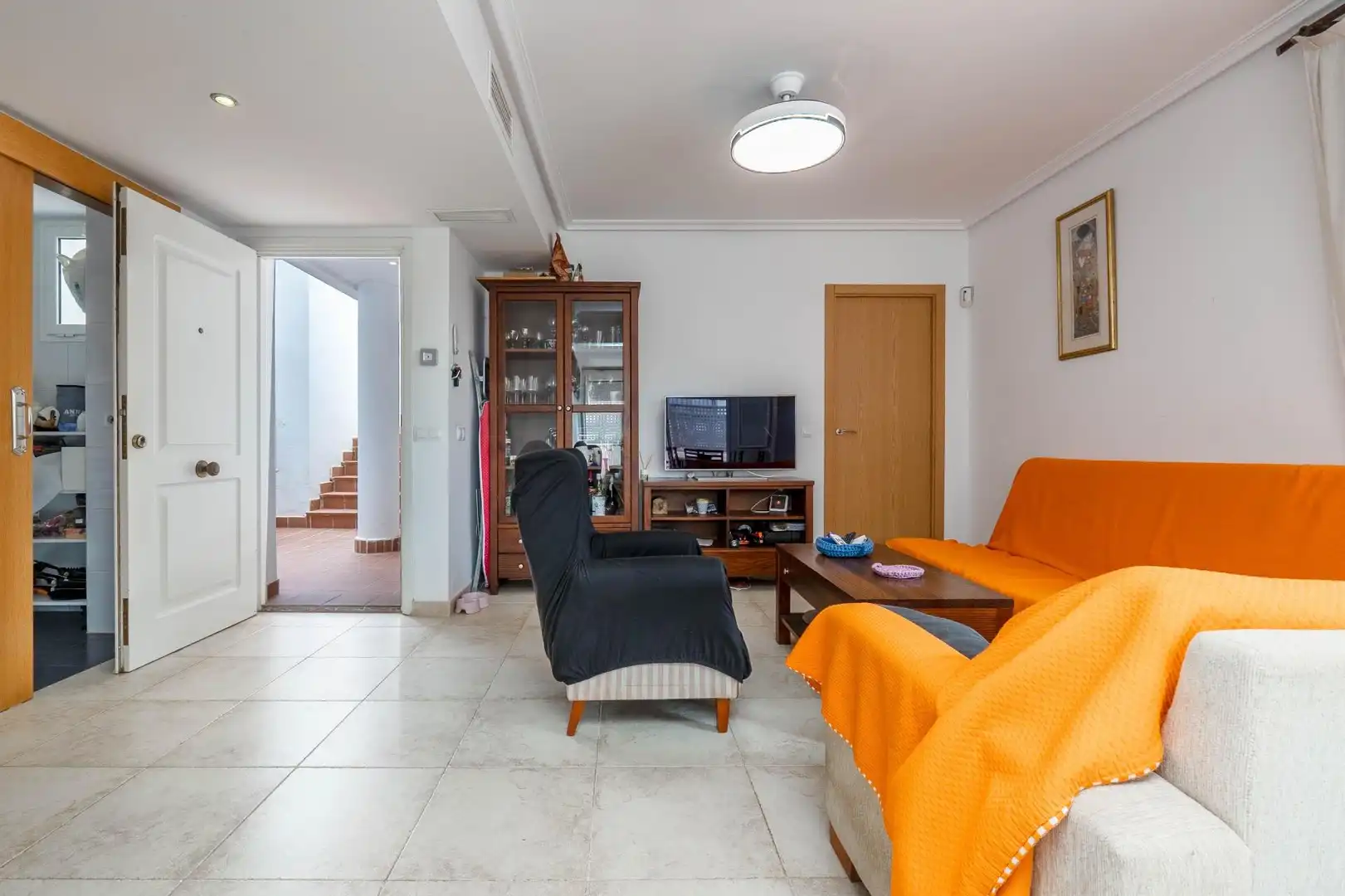 Sala de estar de Piso en venta en Vera con Aire acondicionado, Terraza y Trastero