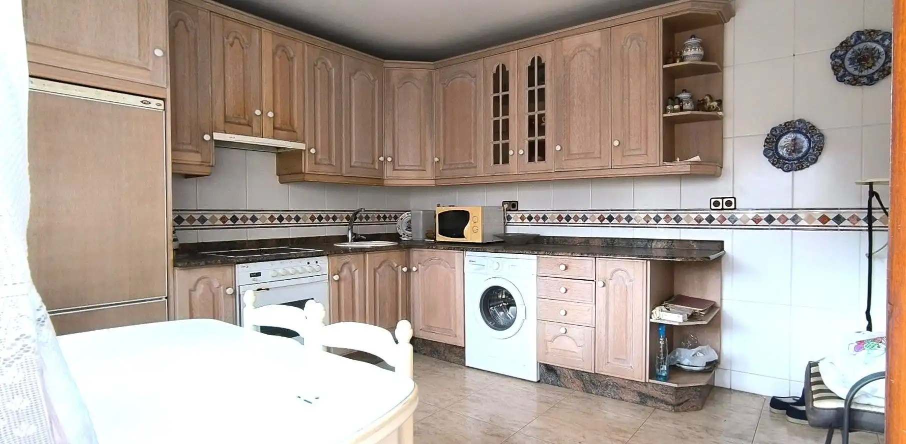 Cocina de Casa o chalet en venta en Ausejo con Calefacción, Jardín privado y Terraza