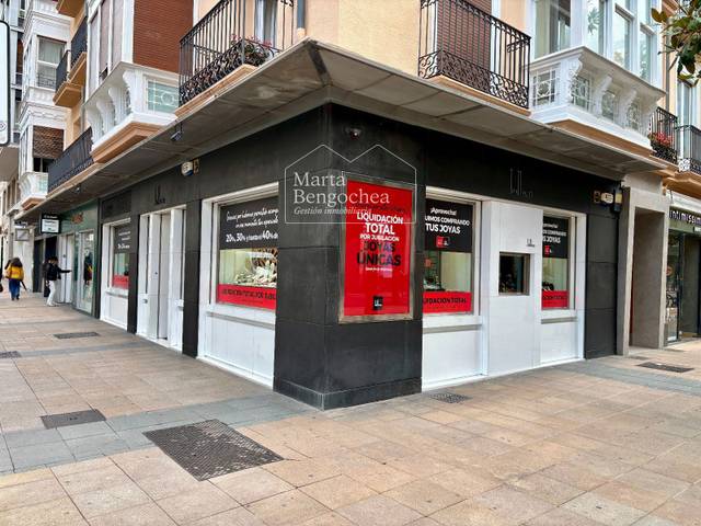 Local comercial en Alquiler en General Alava en Ensanche