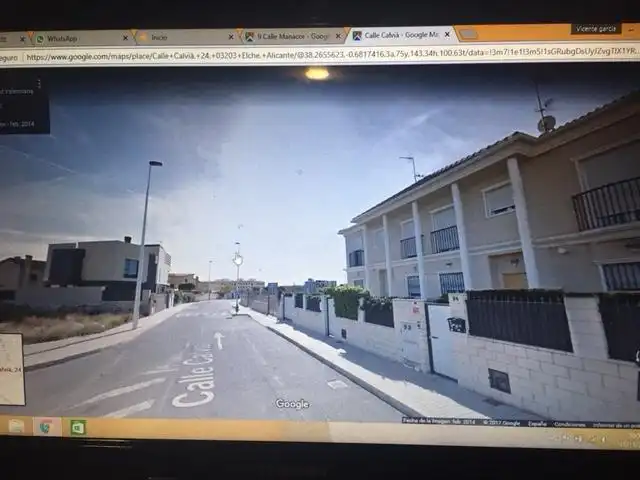 Vista exterior de Residencial en venda en Elche / Elx