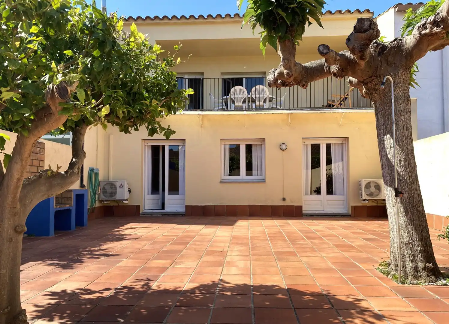 Terraza de Casa adosada en venta en Sant Pere Pescador con Aire acondicionado, Jardín privado y Terraza