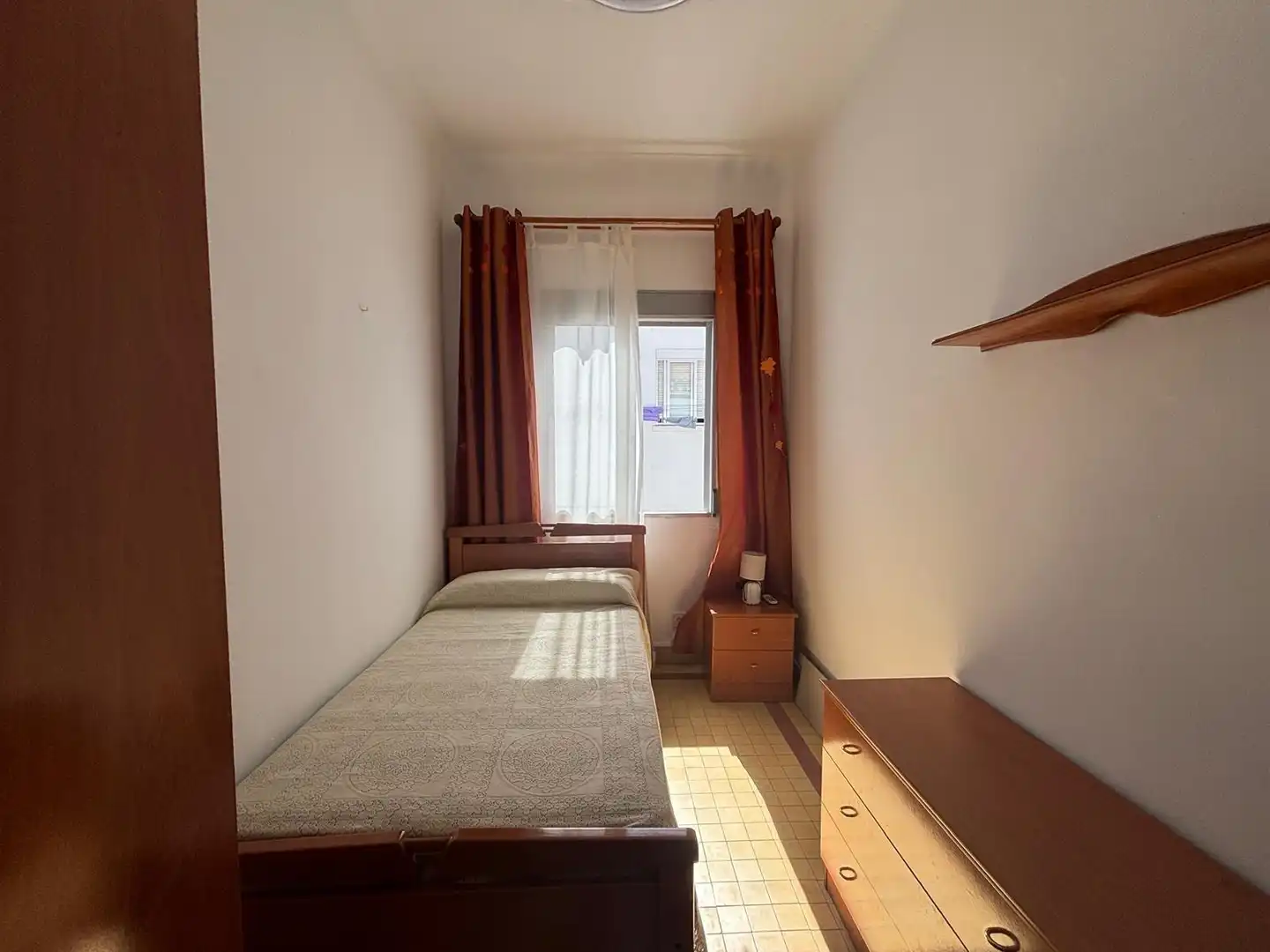 Bedroom of Flat for rent in Cáceres  with Air Conditioner, Furnished and Balcony
