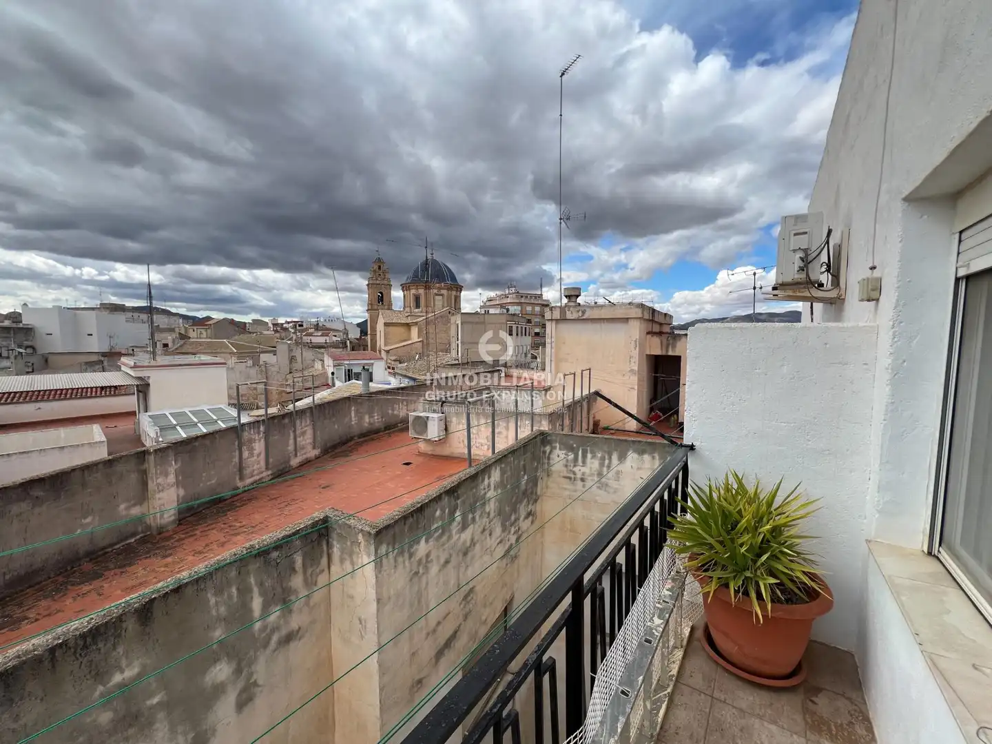 Exterior view of Flat for sale in Aspe  with Air Conditioner, Heating and Terrace