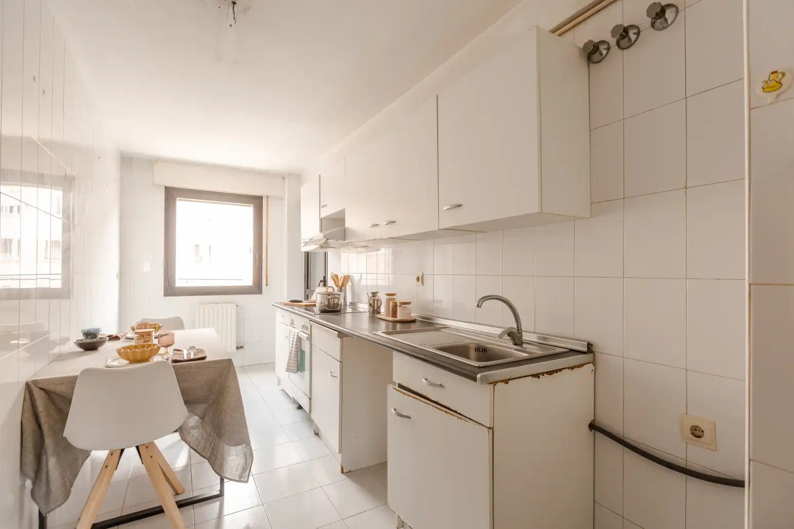 Cocina de Piso en venta en  Pamplona / Iruña con Calefacción, Parquet y Trastero