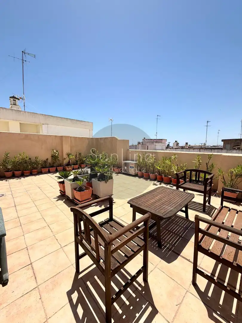 Terrace of Duplexes for sale in Massamagrell  with Air Conditioner, Private garden and Terrace