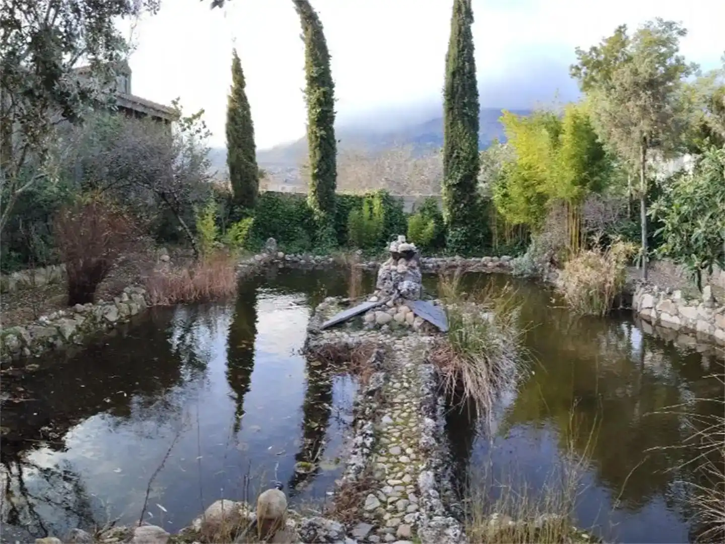 Garten von Country house zum Verkauf in Valdemanco mit Privatgarten, Abstellraum und Ofen