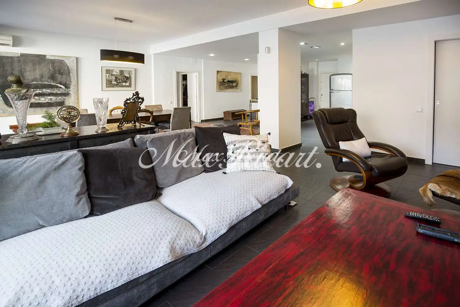 Living room of Flat for rent in Barcelona  with Air Conditioner, Heating and Terrace