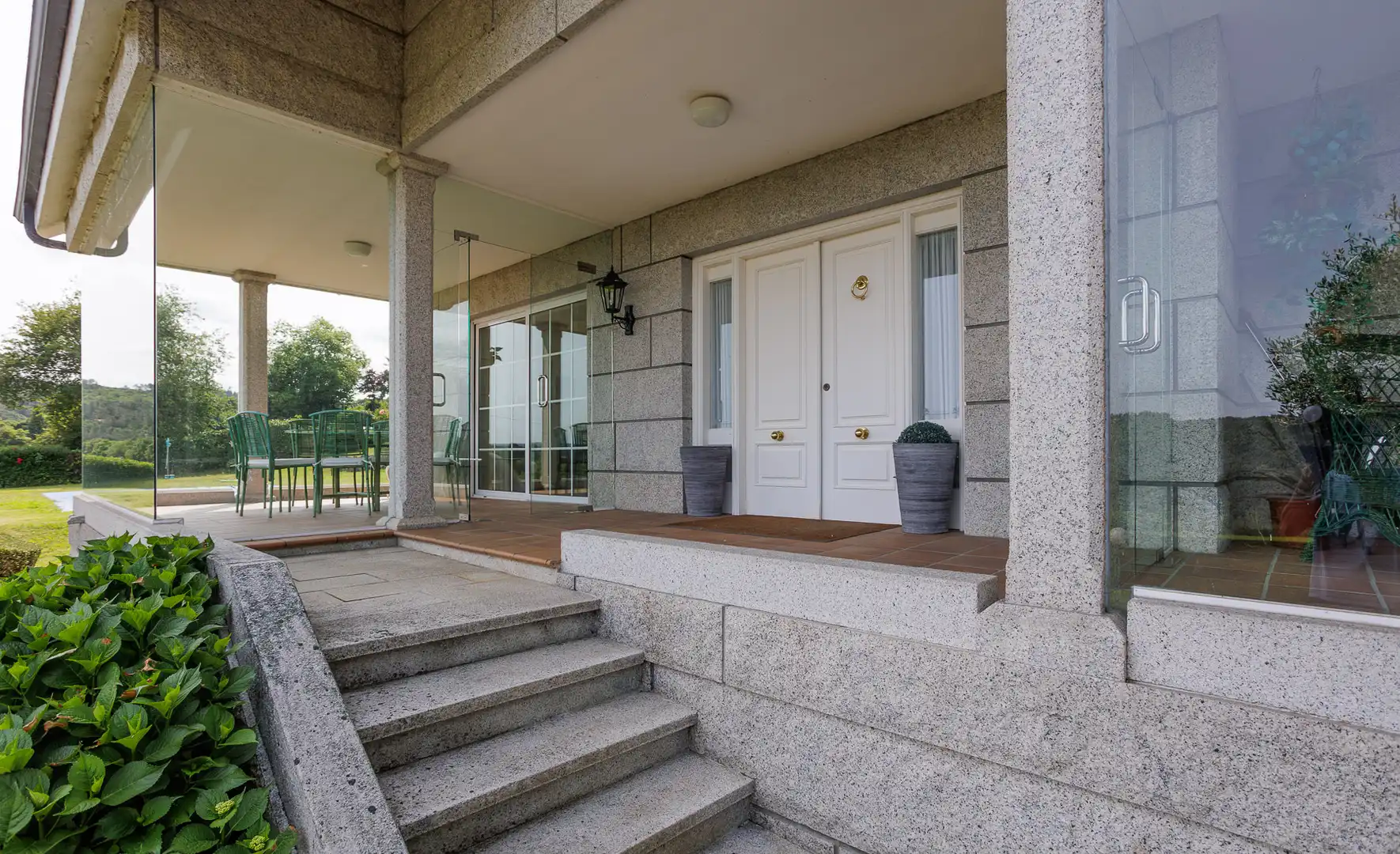 Vista exterior de Casa o chalet en venta en Lugo con Piscina