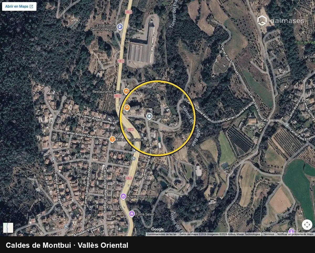 Exterior view of Houses for sale in Caldes de Montbui  with Heating, Private garden and Terrace