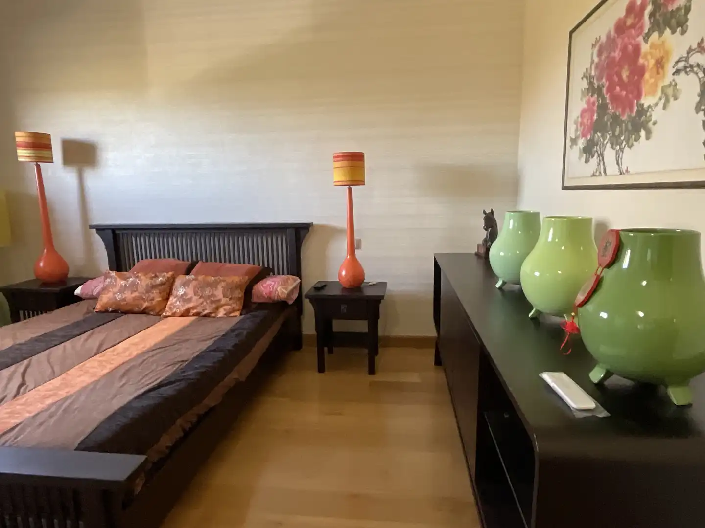 Dormitori de Casa adosada en venda en Cirueña amb Calefacció, Jardí privat i Parquet