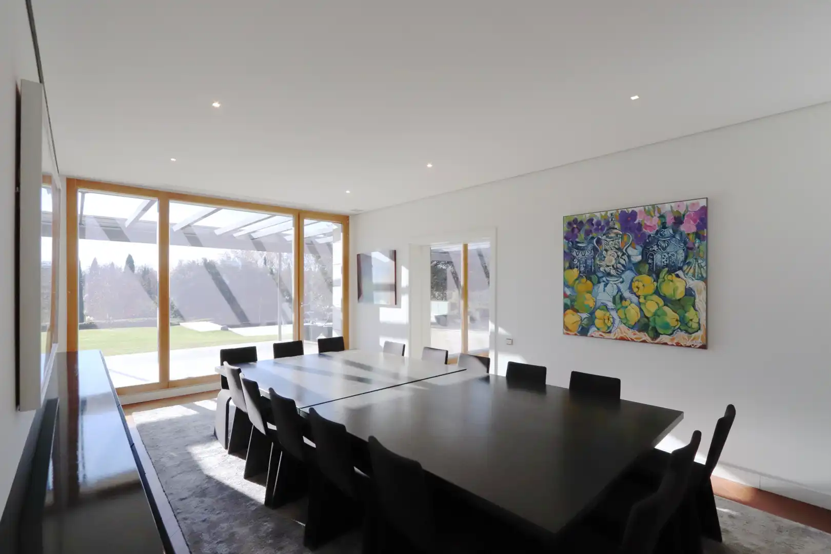 Dining room of Houses for rent in Pozuelo de Alarcón  with Air Conditioner, Heating and Private garden