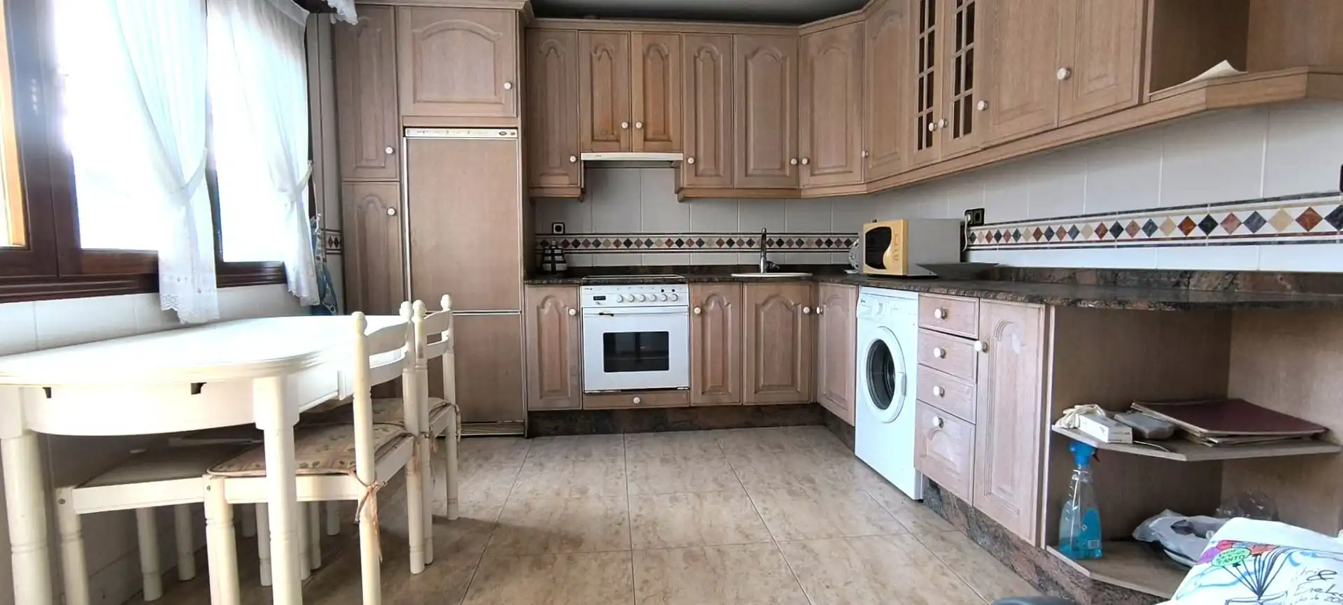 Cocina de Casa o chalet en venta en Ausejo con Calefacción, Jardín privado y Terraza
