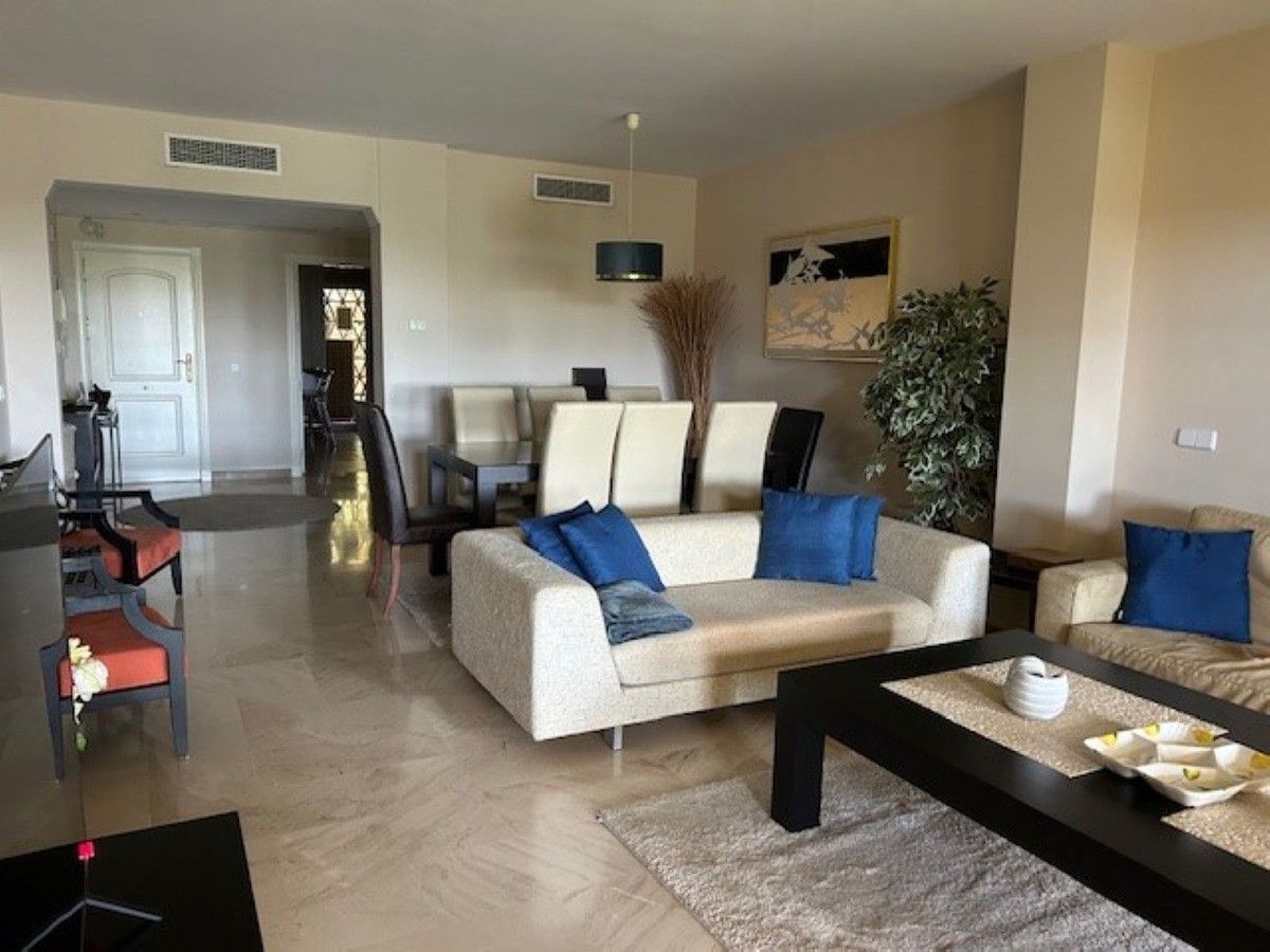 Living room of Apartment to rent in Marbella  with Air Conditioner, Heating and Private garden