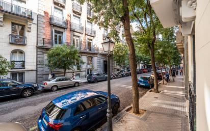 Exterior view of Flat for sale in  Madrid Capital  with Air Conditioner, Heating and Terrace