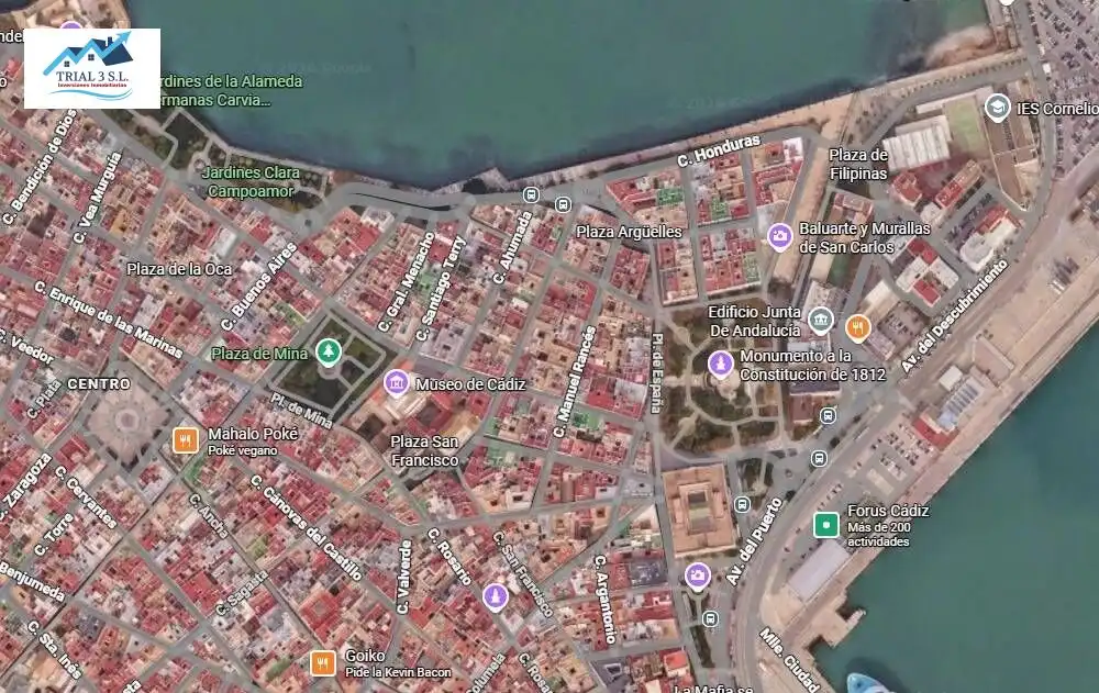 Vista exterior de Piso en venta en Cádiz