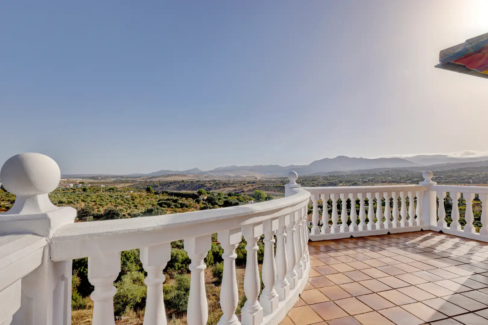 Terrace of Country homes for sale in Ronda  with Private garden, Terrace and Swimming Pool