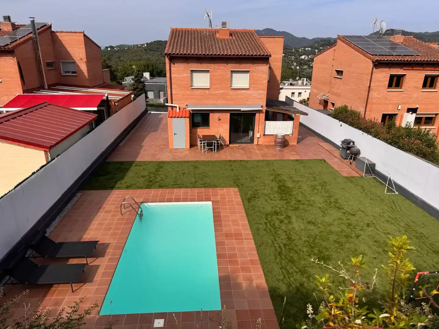 Piscina de Casa o chalet en venta en Vallromanes con Piscina y Balcón