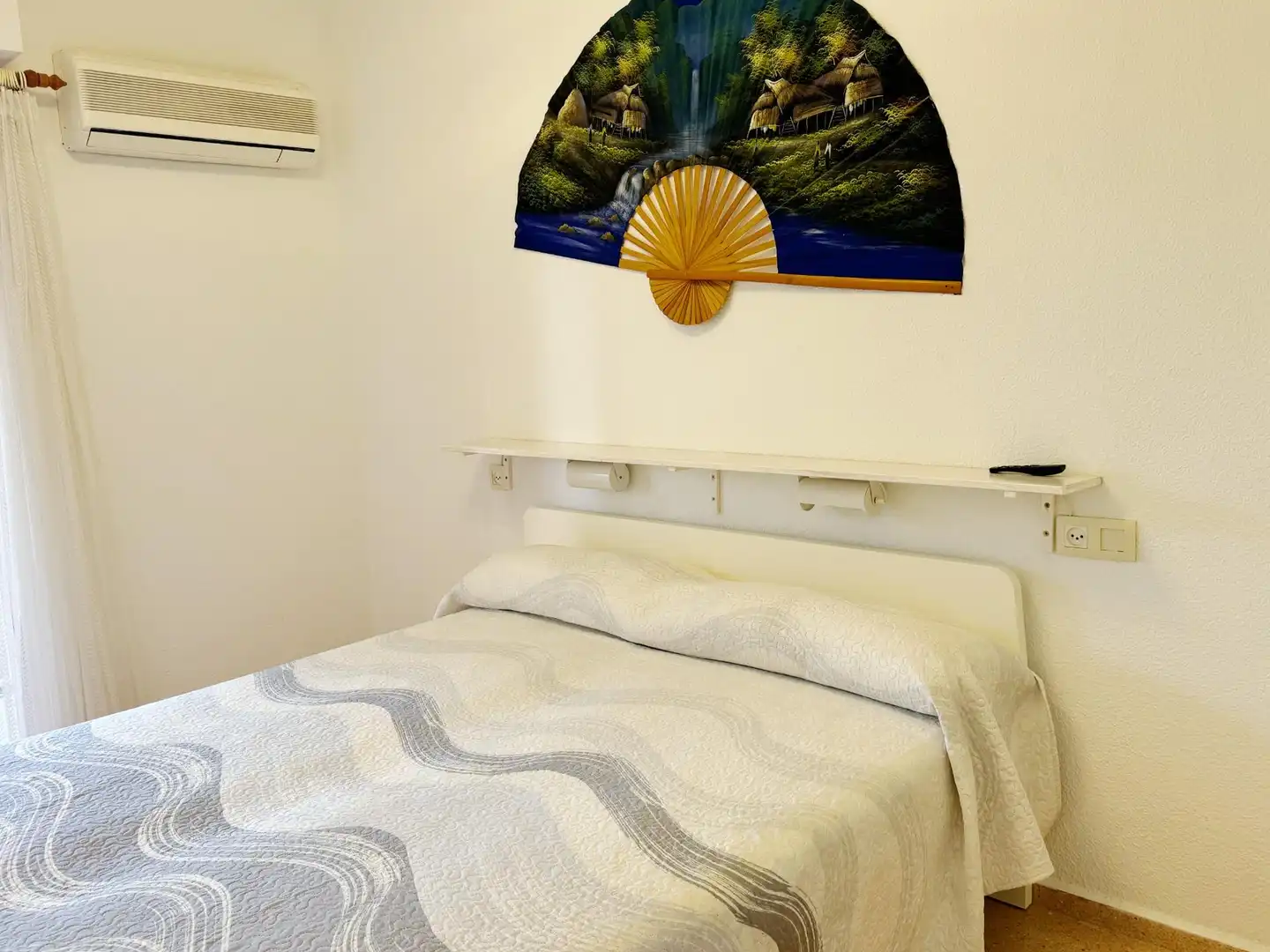 Bedroom of Apartments for rent in El Campello  with Air Conditioner, Private garden and Terrace