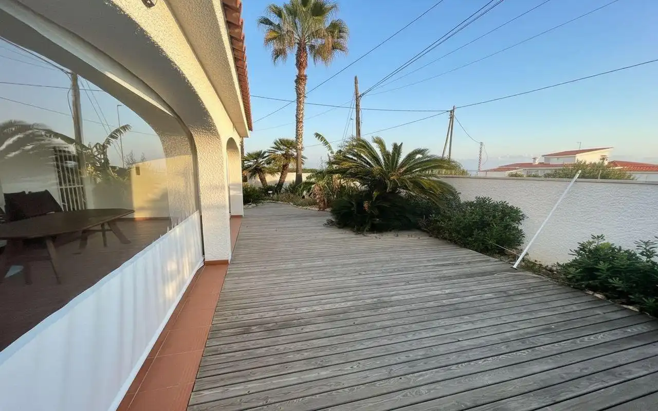 Terraza de Casa o chalet en venta en Vinaròs con Jardín privado, Terraza y Piscina