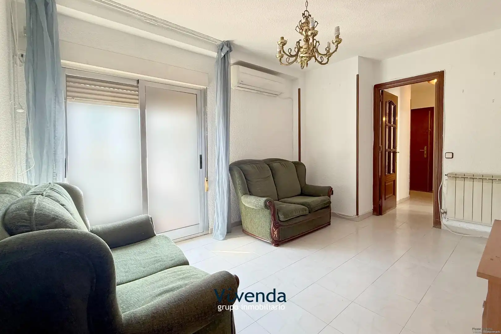 Living room of Flat for sale in Móstoles  with Air Conditioner, Heating and Terrace