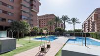 Swimming pool of Flat for sale in  Almería Capital  with Air Conditioner, Terrace and Swimming Pool