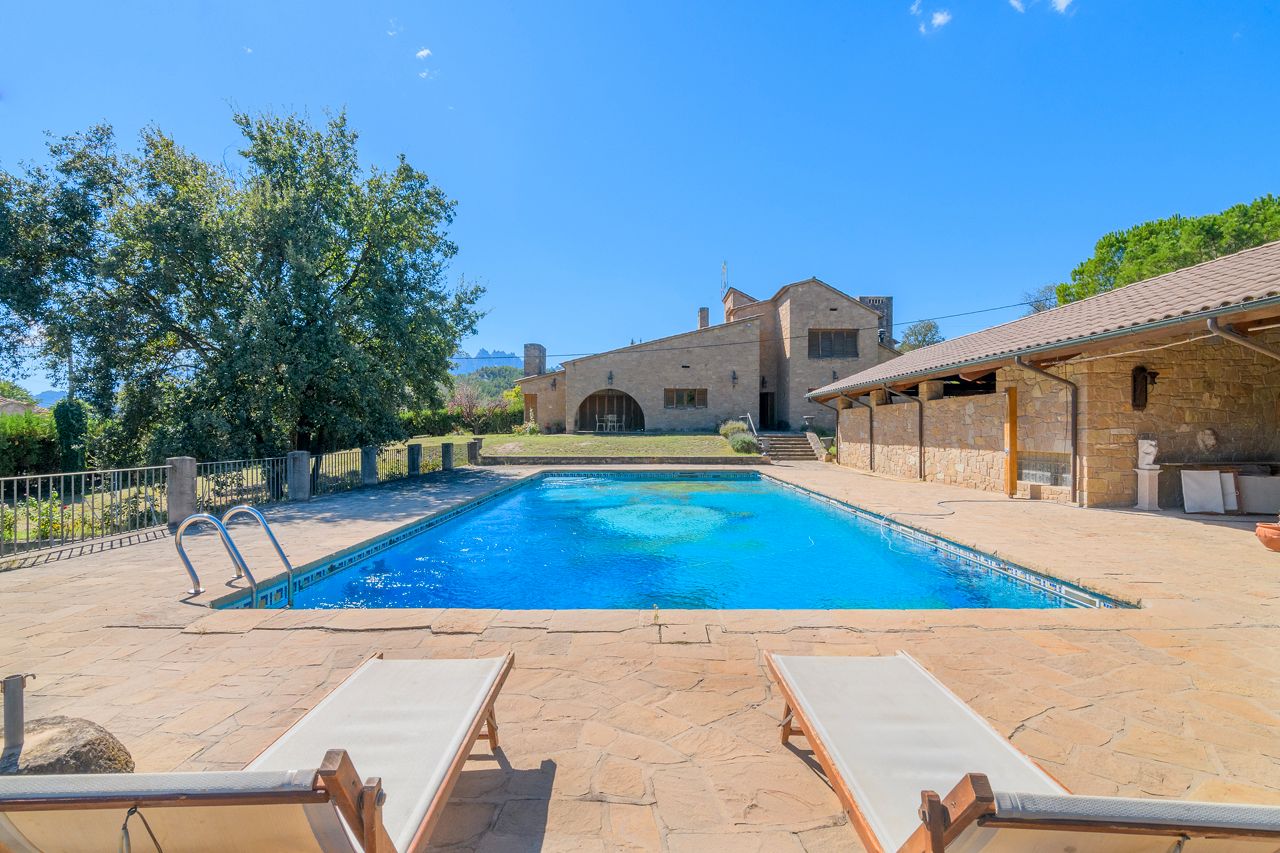 Swimming pool of House or chalet for sale in Sant Vicenç de Castellet  with Heating, Private garden and Terrace