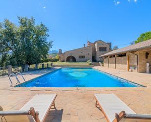 Piscina de Casa o xalet en venda en Sant Vicenç de Castellet amb Calefacció, Jardí privat i Terrassa