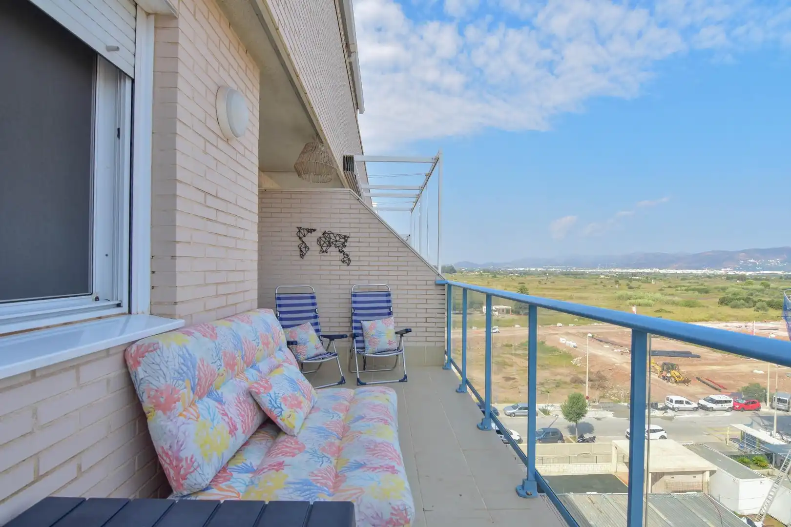 Terrassa de Apartament de lloguer en El Puig de Santa Maria amb Aire condicionat, Calefacció i Terrassa