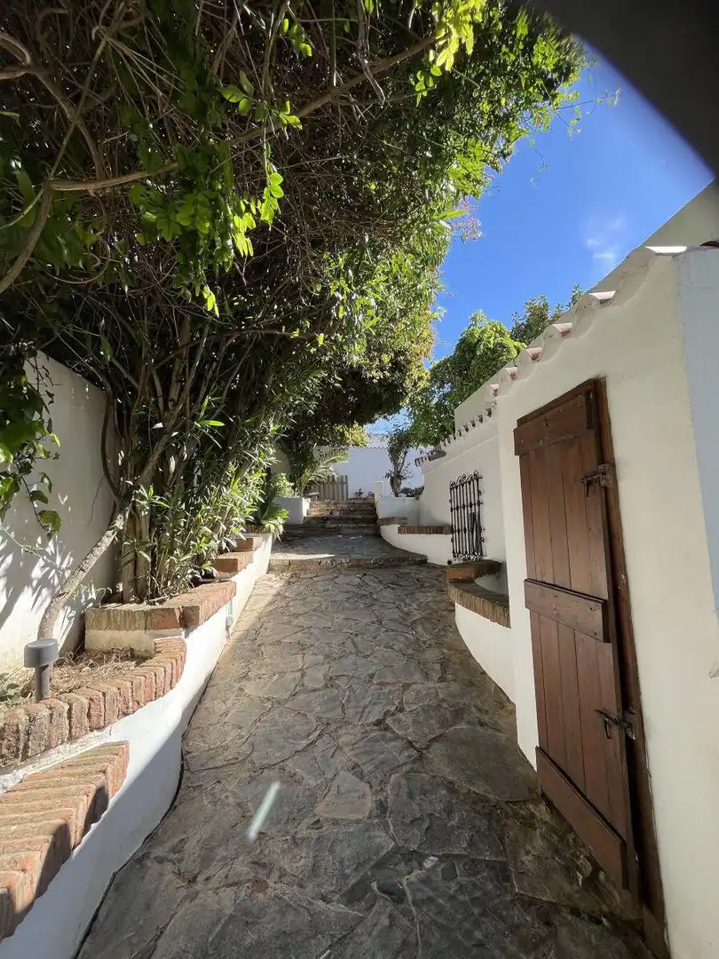 Exterior view of Country homes for sale in Manilva  with Private garden, Terrace and Swimming Pool