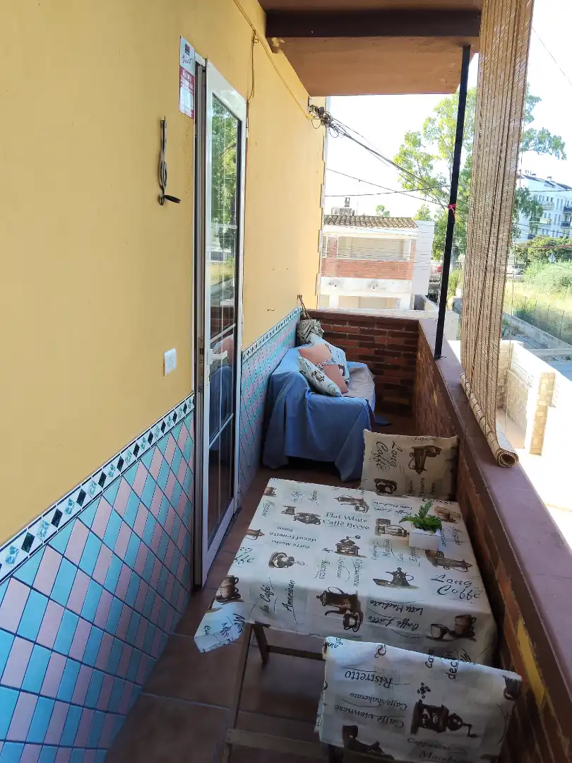 Terrasse von Wohnung zur Miete in Castellón de la Plana / Castelló de la Plana mit Möbliert