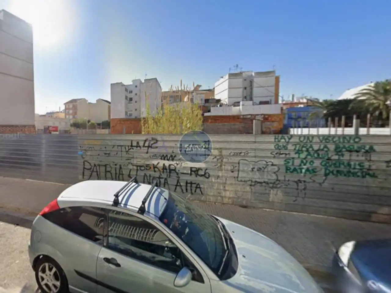 Vista exterior de Terreny industrial en venda en Gandia