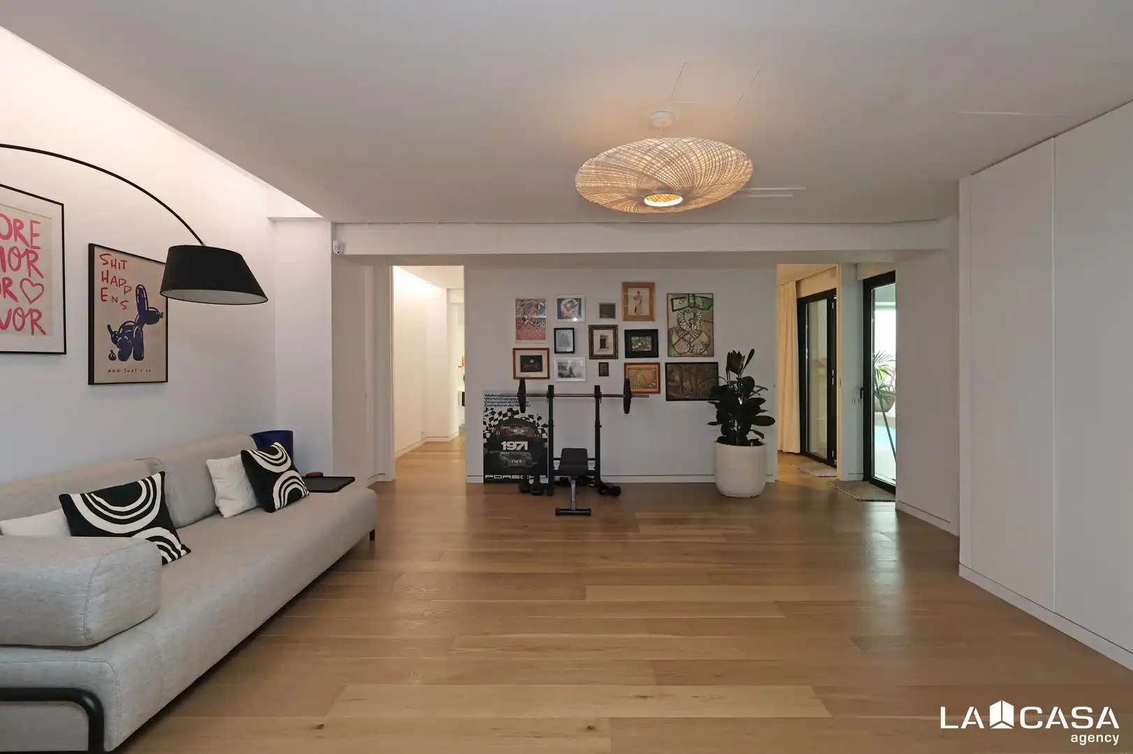 Sala d'estar de Dúplex en venda en Barcelona amb Terrassa i Piscina