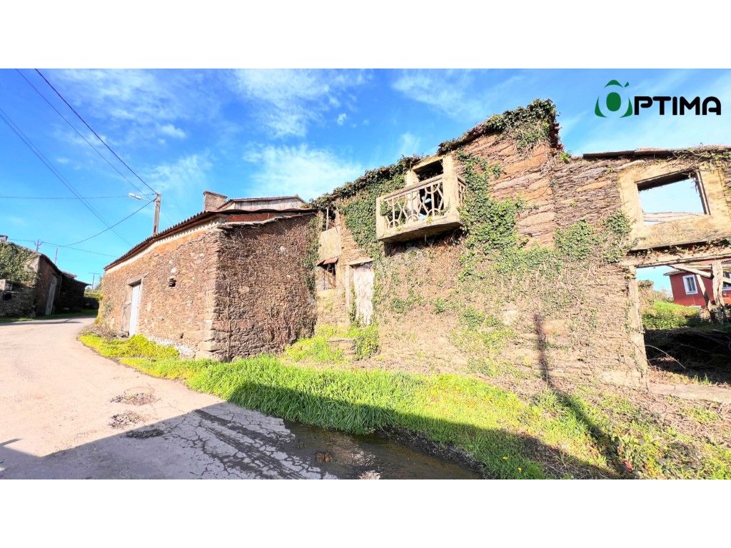 Vista exterior de Finca rústica en venda en Arzúa