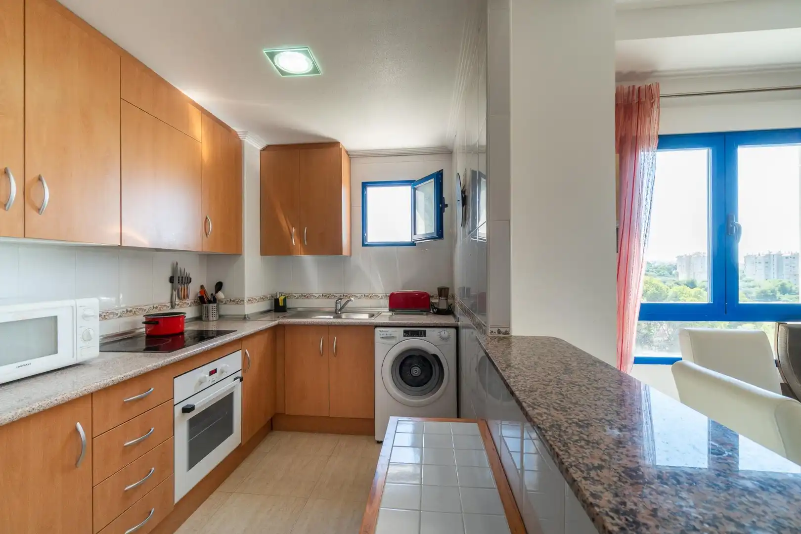 Kitchen of Apartments for sale in Orihuela  with Air Conditioner, Swimming Pool and Furnished