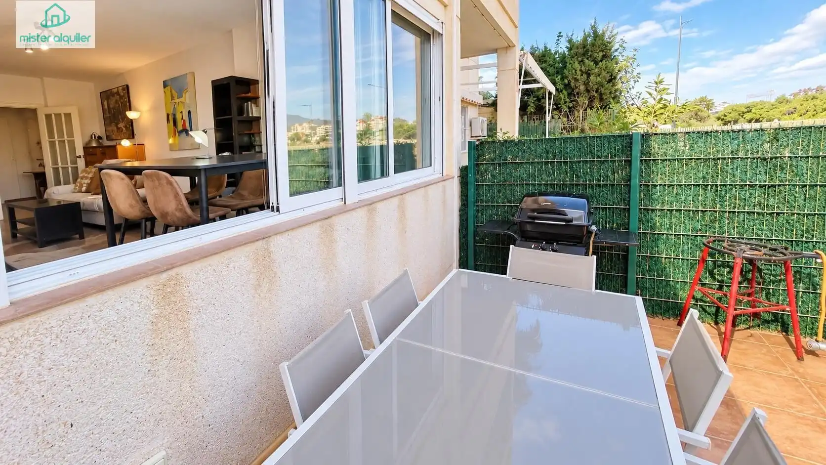 Terrassa de Apartament de lloguer en Playa Muchavista