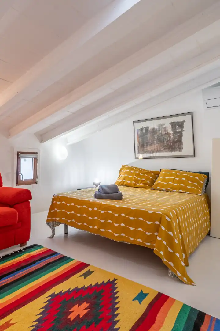 Schlafzimmer von Einfamilien-Reihenhaus zur Miete in Artà mit Klimaanlage, Heizung und Terrasse