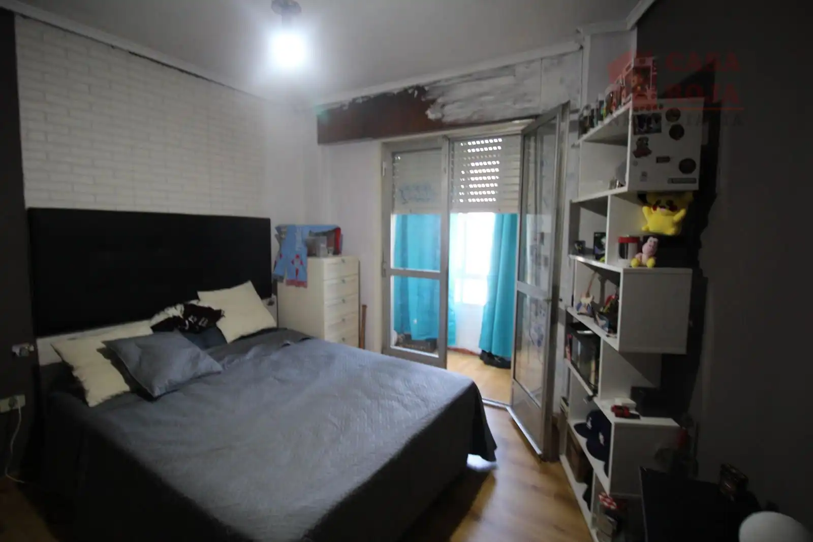 Bedroom of Flat for sale in Moaña  with Terrace, Storage room and Furnished