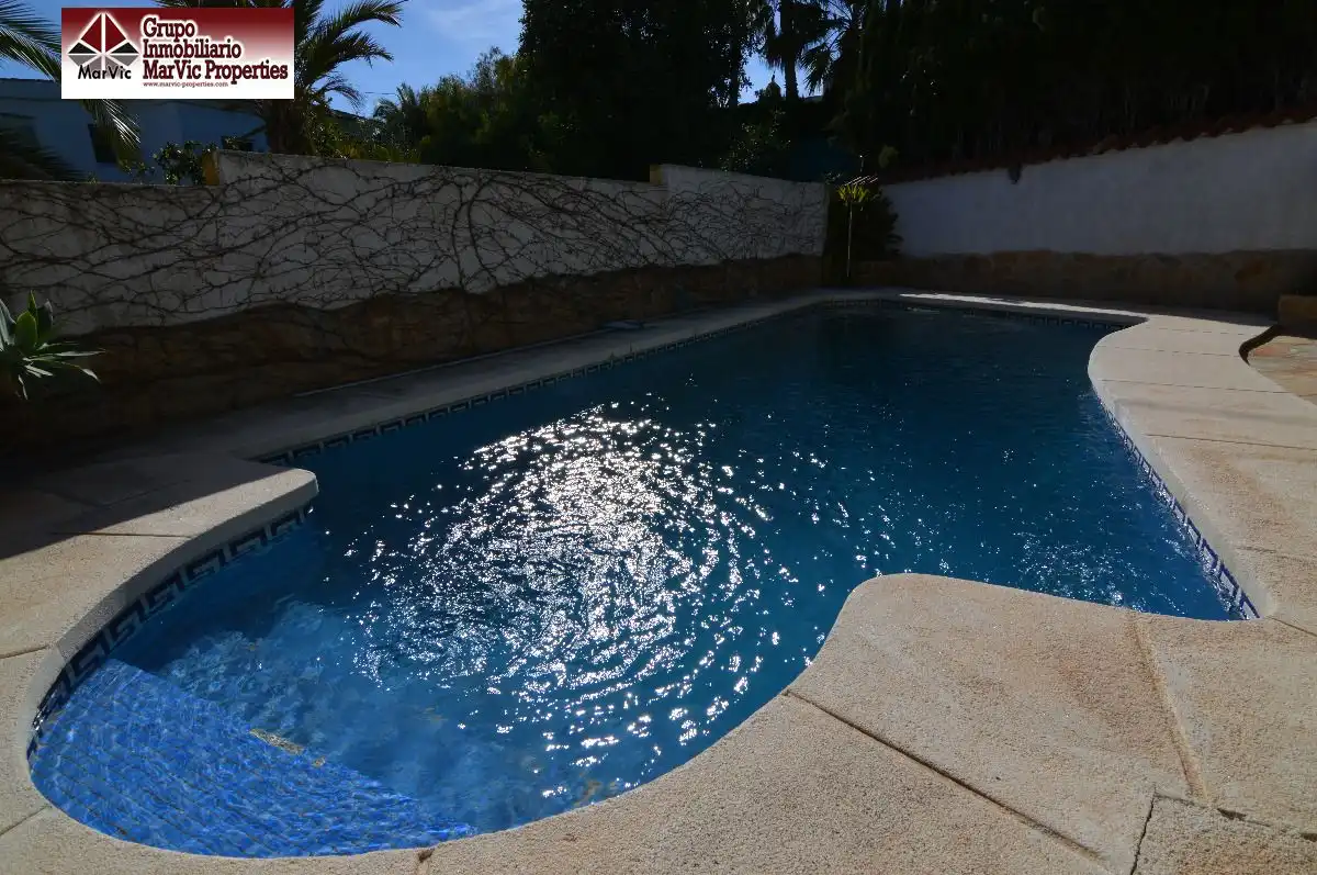 Swimming pool of Houses for sale in La Nucia  with Air Conditioner, Swimming Pool and Furnished