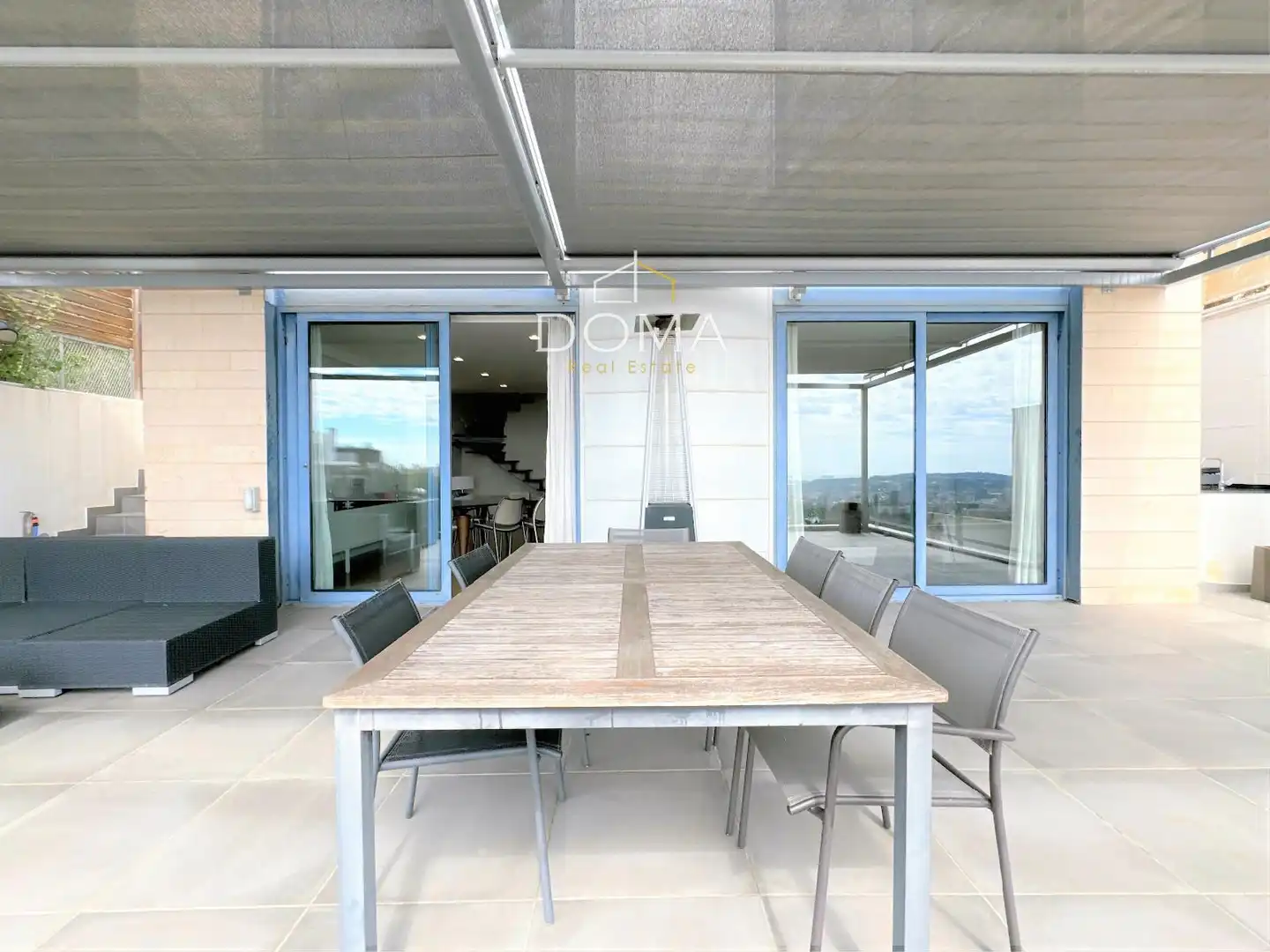 Terraza de Casa o chalet en venta en Barcelona con Aire acondicionado, Calefacción y Jardín privado