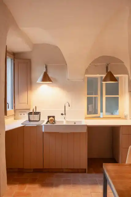 Kitchen of Flat for rent in Girona  with Heating, Terrace and Furnished