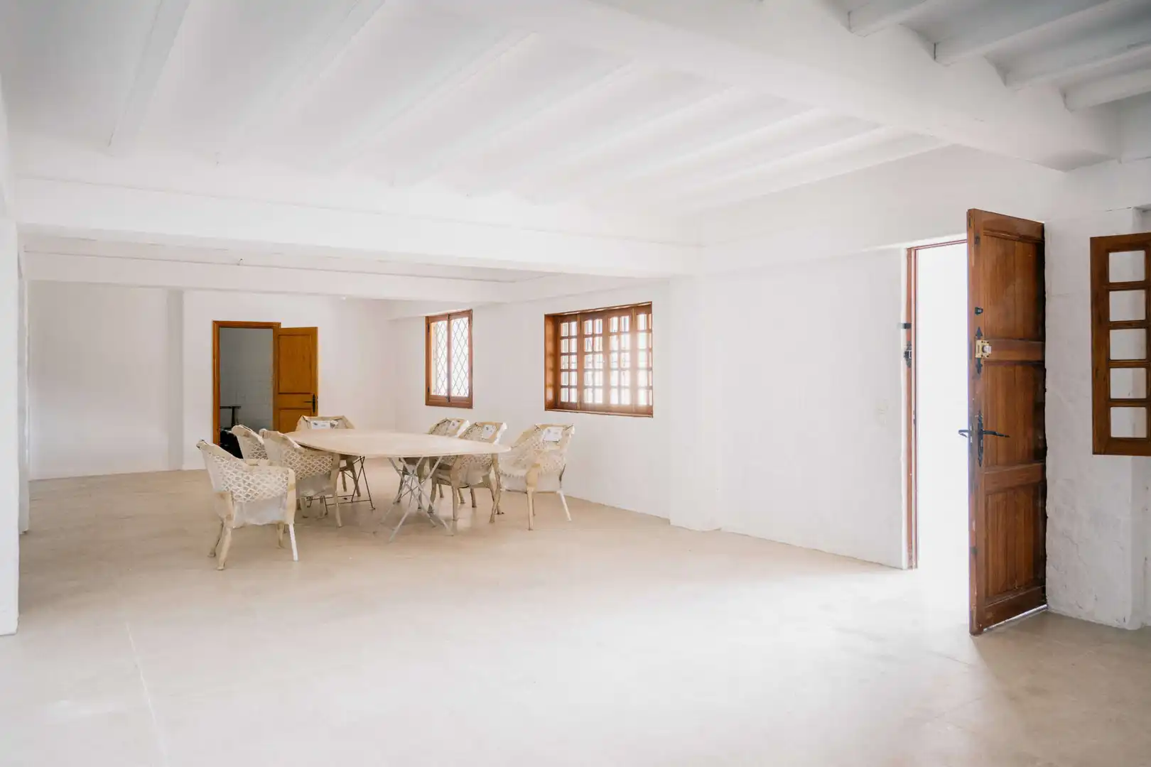 Dining room of Houses for sale in Valldemossa  with Air Conditioner, Terrace and Furnished