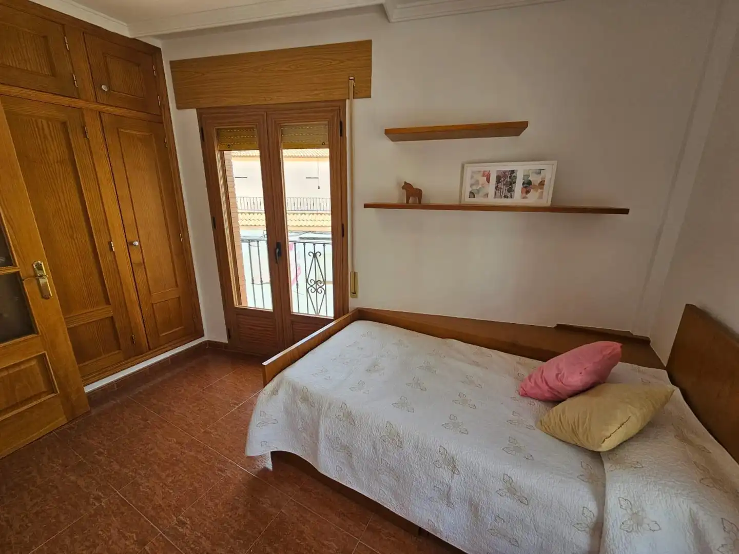 Bedroom of Flat for sale in Laujar de Andarax  with Terrace, Furnished and Balcony