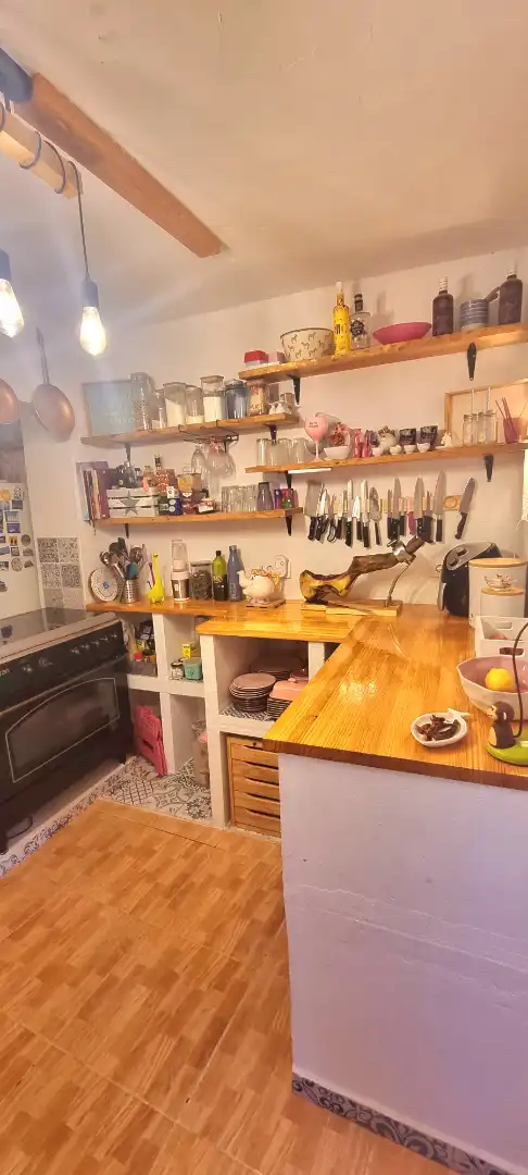 Cocina de Finca rústica en venta en Vinaròs con Aire acondicionado, Jardín privado y Terraza